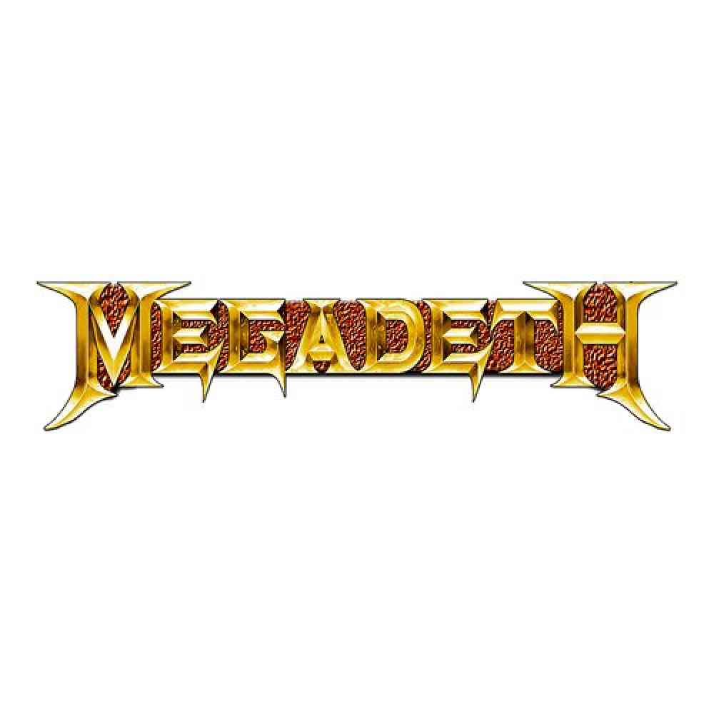 Megadeth - Gold Logo Pin - Goudkleurig